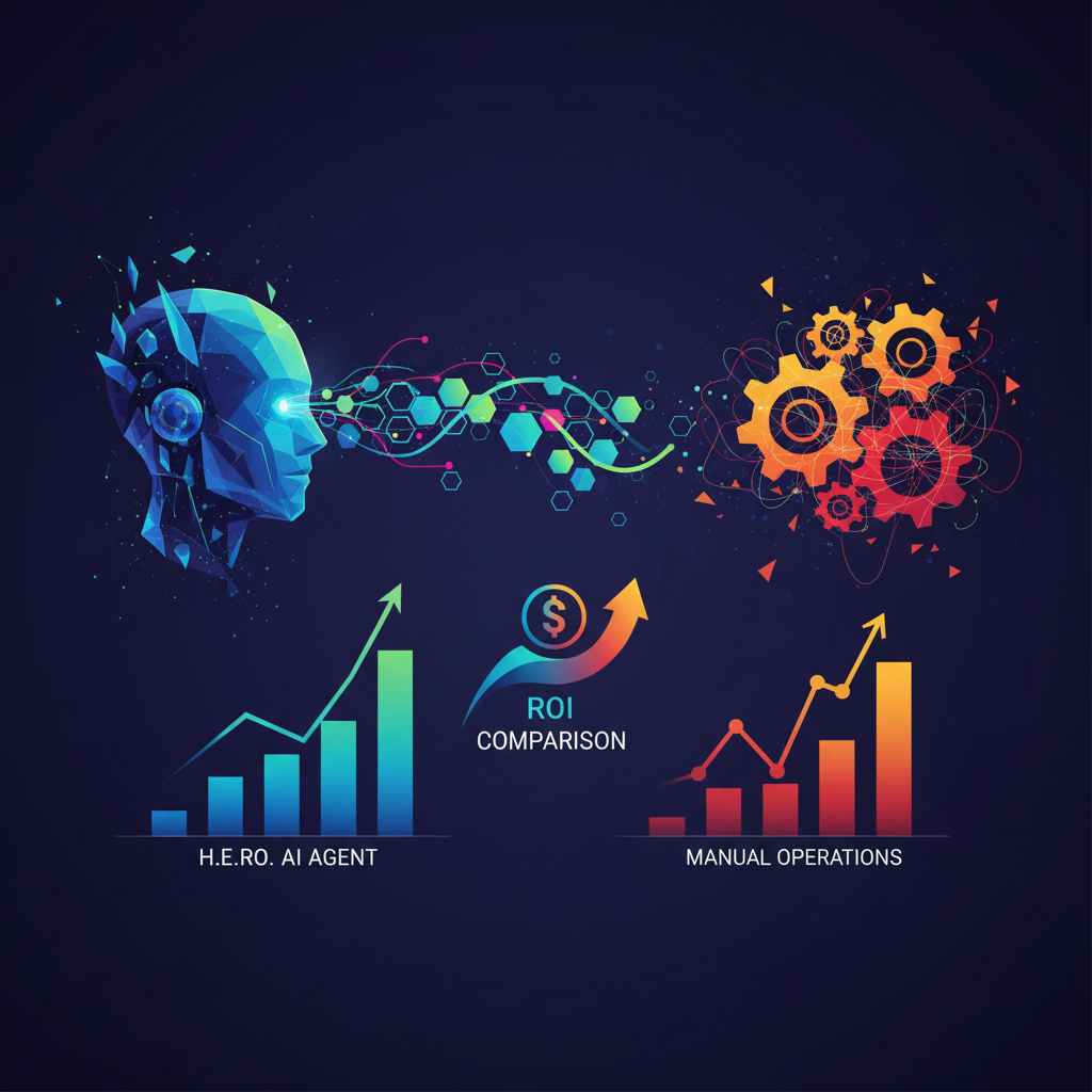 H.E.R.O. AI Agents vs Manual Operations: ROI Comparison