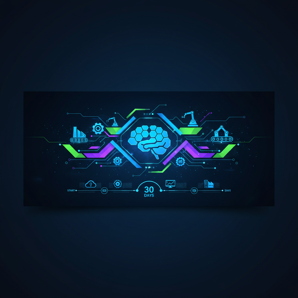 How Manufacturing Companies Deploy Operational AI in 30 Days